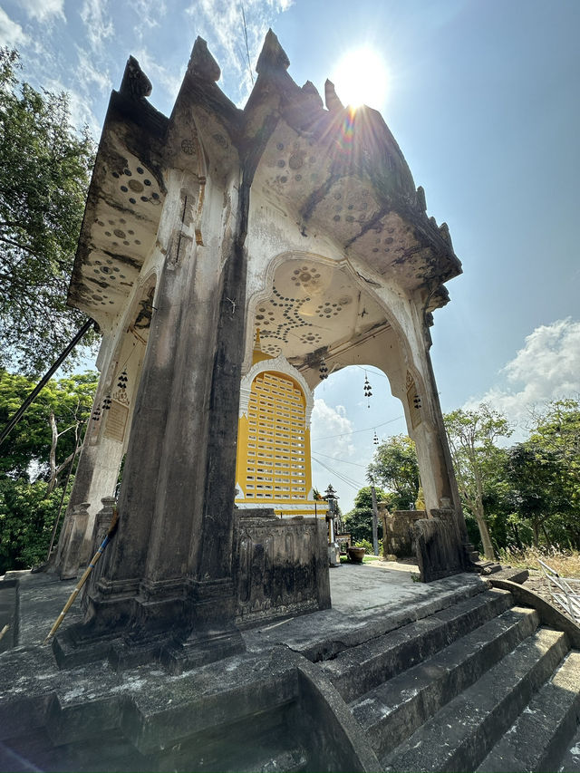 Old Buddhist Cemetery, and stunning view point in Chumpon