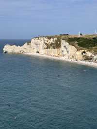 Stunning coast of Normandy 
