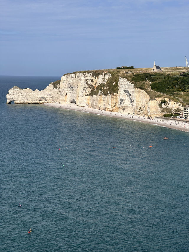 Stunning coast of Normandy 