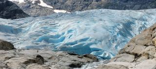 Norwegian glacier Nigardsbreen