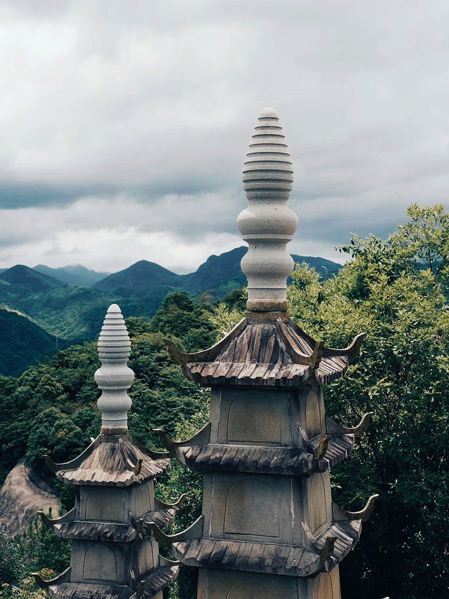 這是隱於寧海的小山村寧海西佑寺