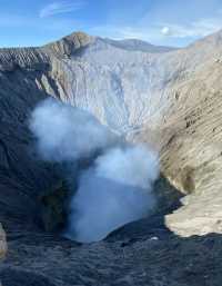 日落bromo火山