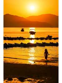 烏溪沙·香港地鐵直達欣賞浪漫日落的沙灘！