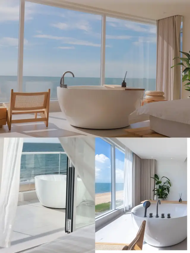 I have opened a window facing the sea