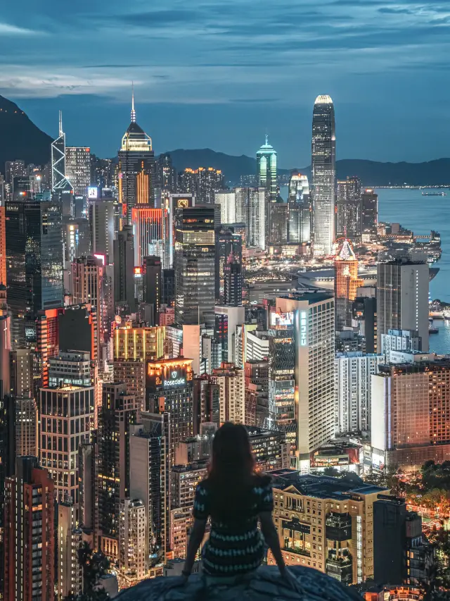 Bowen Mountain in Hong Kong | I experienced a perfect sunset here