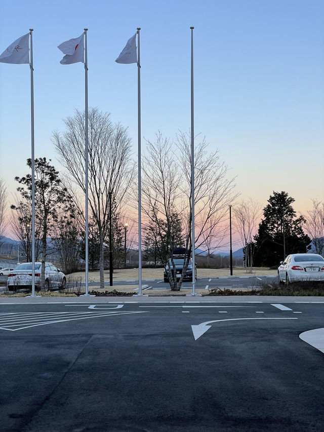 可以同時擁有富士山和賽車場的酒店