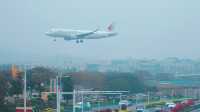 廈門高崎機場外｜追逐飛機的掠影瞬間