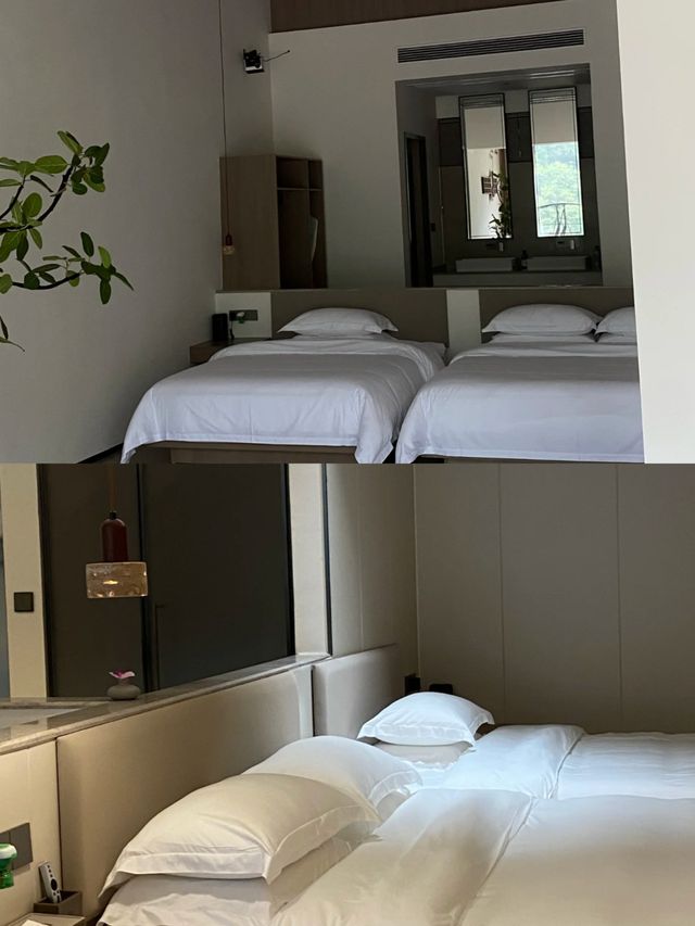 藏在雲溪山林裡的酒店。
