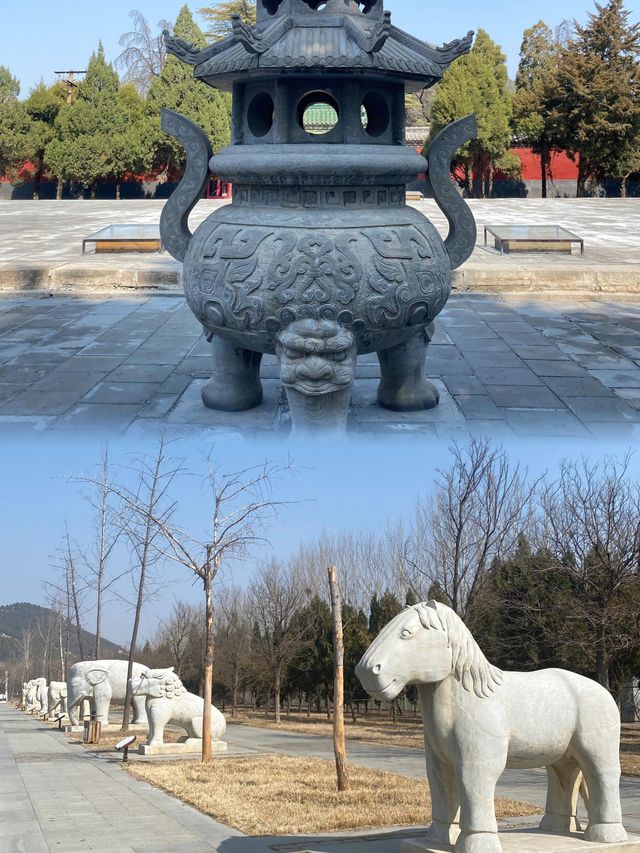 山東明魯王陵 親王享受帝陵待遇僅此一處。