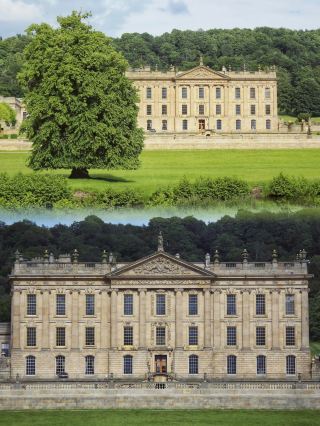 [PRIDE AND PREJUDICE] Filming Location: Pemberley Estate. 