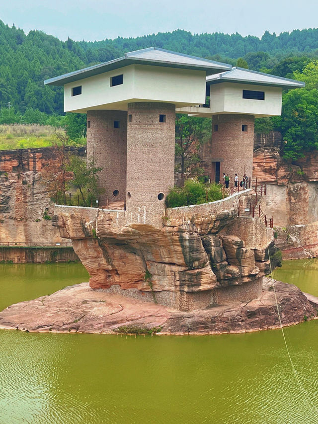 德陽｜西南界洞峽群風景區｜自然奇觀與歷史文化融合。
