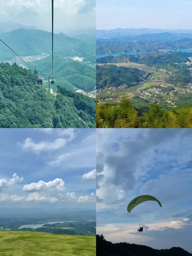 Paragliding in Anji: A Dreamy Journey Over Verdant Mountains
