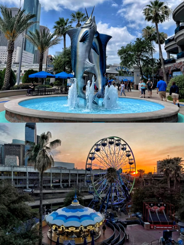 沉浸式體驗休斯頓DOWNTOWN水族館