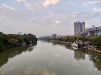 A Peaceful Evening at the Grand Canal in Hangzhou 🌅🚤