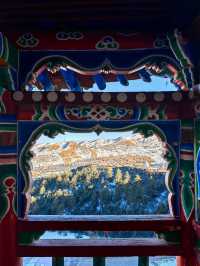 避開人潮，南方小土豆邂逅冬日馬蹄寺的別樣寧靜