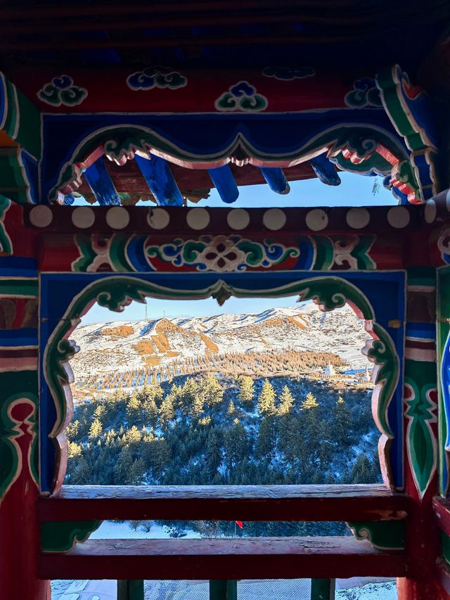 避開人潮，南方小土豆邂逅冬日馬蹄寺的別樣寧靜