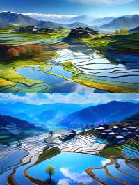 雲和梯田，隱藏在山間的夢幻田園