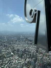 The View From The Top Of Taipei 101, The Best Way to See The City!