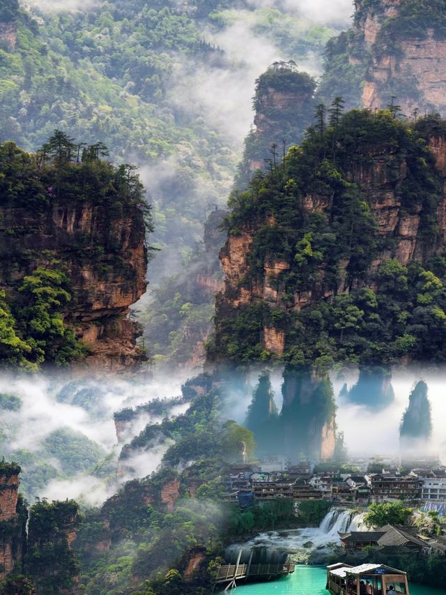 無雲霧嘅張家界好似失去咗靈魂