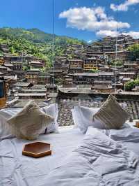 苗寨｜陽台打卡必去！！入住舒適吊腳樓。