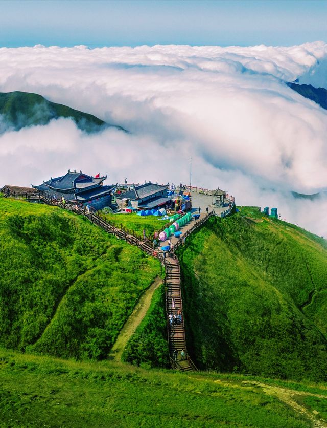 萍鄉旅遊攻略武功山露營