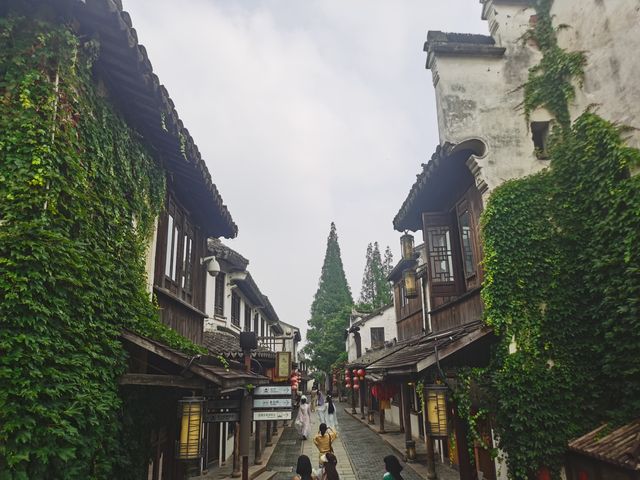 去周莊水鄉打開時光隧道，三天漫遊千年古鎮，每一幀都是水墨畫卷般的美  住宿Tips： 牆裂安利