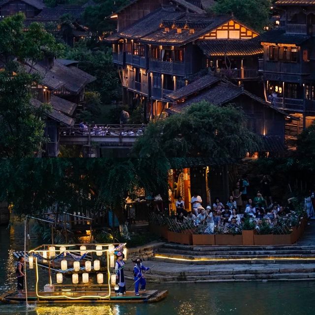 《貴州烏江寨夜夢，邂逅一場勝過黃山的夏日綺夢》