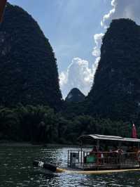 Bamboo rafting from XingPin
