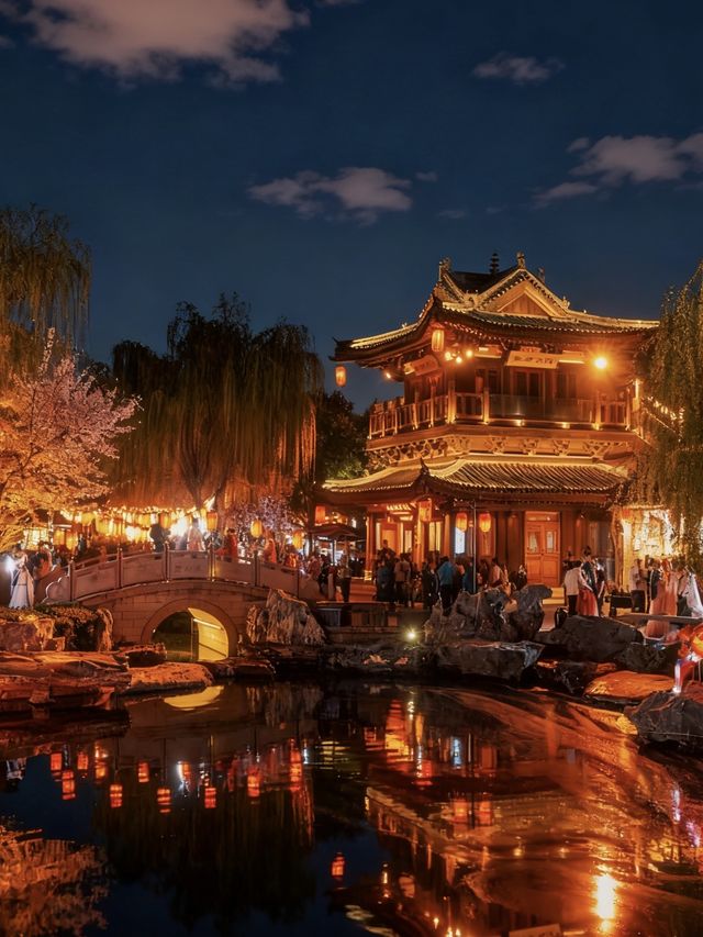 以為西安的夜景夠美了直到我來到了洛陽
