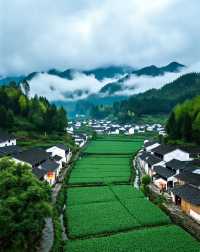 龍井村-茶鄉第一村|梯田茶園錯落有致，群山環抱間茶香彌漫