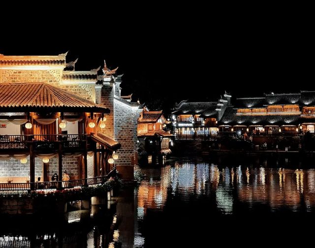 夜逛李莊古建築群
