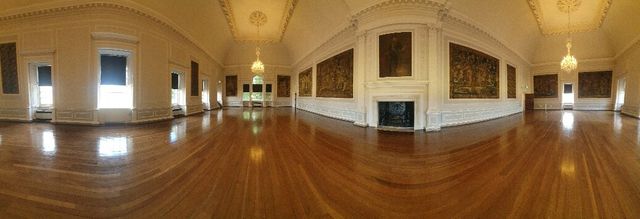 Exploring Hopetoun House