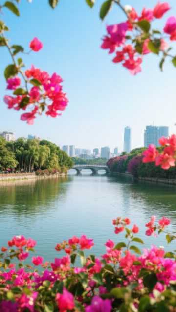 【廣東三角梅觀賞攻略|冬日限定浪漫,奔赴一場粉色花海盛宴】