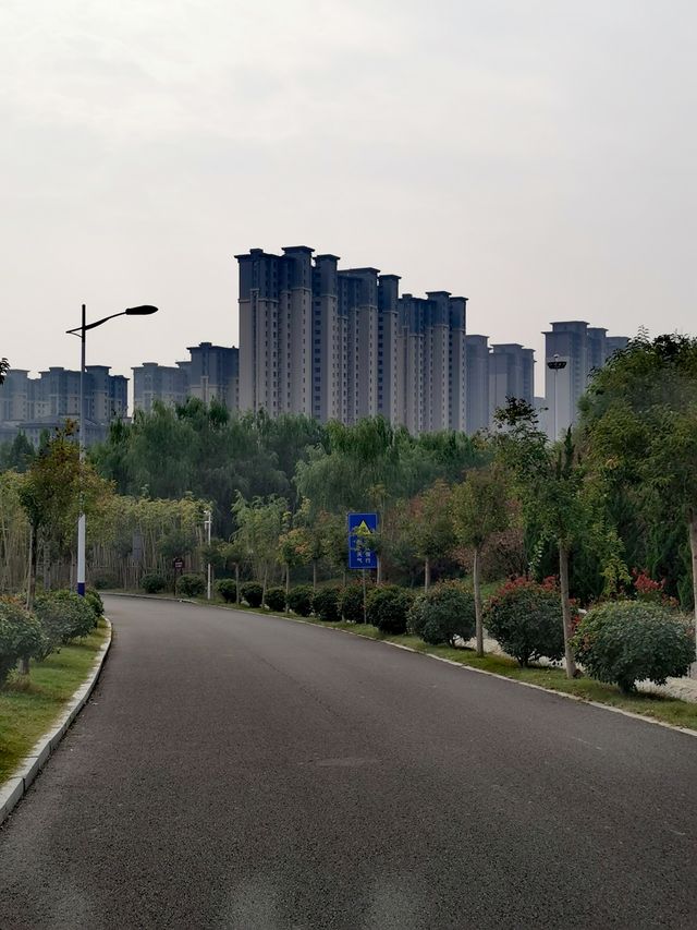 【河南省濮陽市】龍山公園。