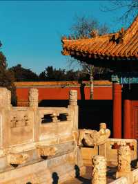 北京絕美打卡地太廟遇上藍天美到窒息