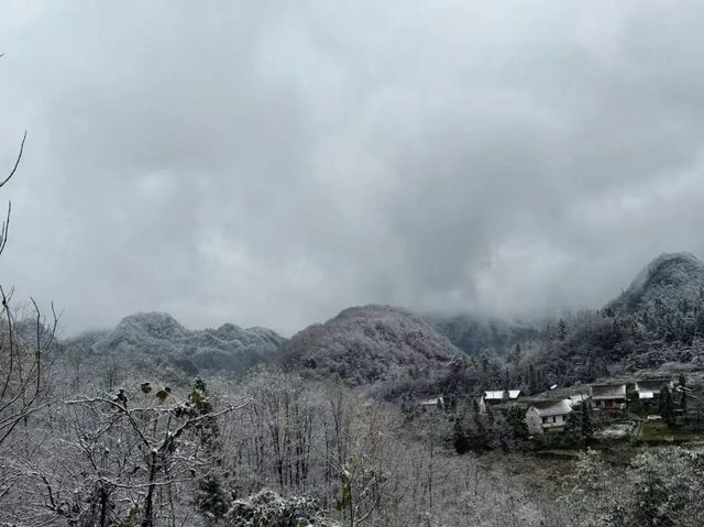 漢中初雪開啟冰雪之約