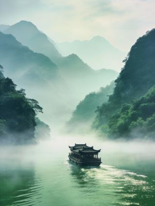 逃離城市！1h高鐵直達這個神仙小城富春山居圖實景地