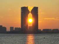 魔都落日秘境滴水湖懸日最佳打卡機位大公開!