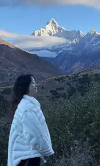 川西｜真的好幸運 拍到日照金山了！還有彩林