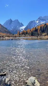 冬季川西四姑娘山稻城亞丁