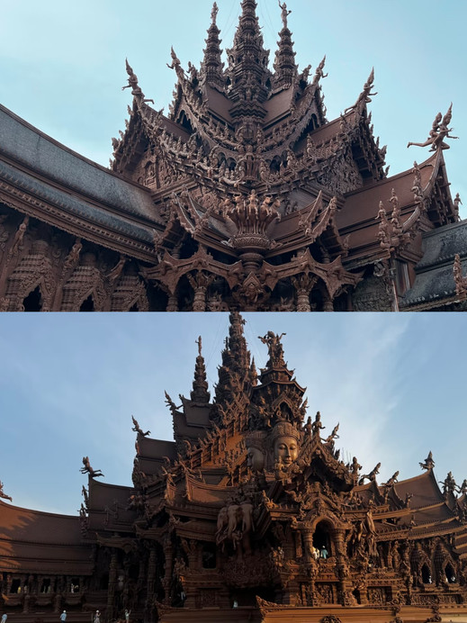 この穴場の神秘的な寺院が、この旅を一気に神話級にする全木彫刻で釘