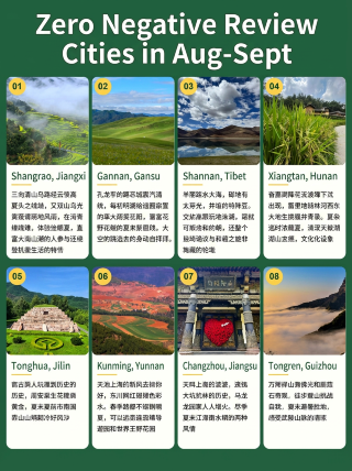 個零負評目的地,親身實測,保證不中伏!