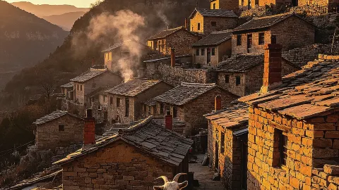 The "Potala Palace of the Taihang Mountains" featured on CCTV! This 600-year-old stone village — traveler post in Handan