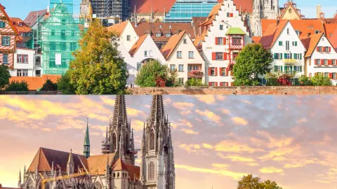 Step into the reality of animation! This French town hides a sky full of magical, colorful rooftops. Having seen "Howl's Moving Castle," one is always captivated by the vibrant colors of the animation. — traveler post in Colmar