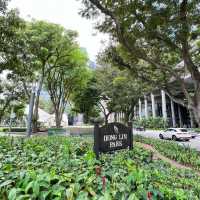 Hong Lim Park water fountain