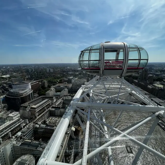倫敦眼London Eye！