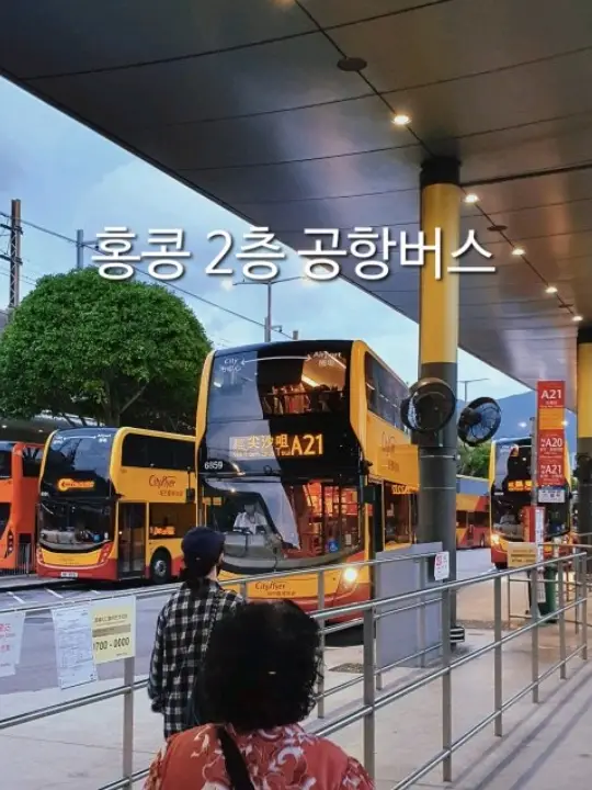 홍콩 2층버스타고 도심으로 슝🚍