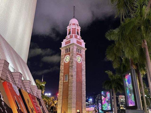 tsim tsha tsui waterfront จุดชม symphony of light 