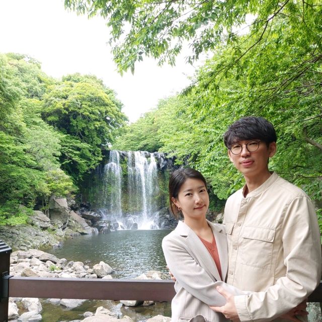 제주 천지연폭포