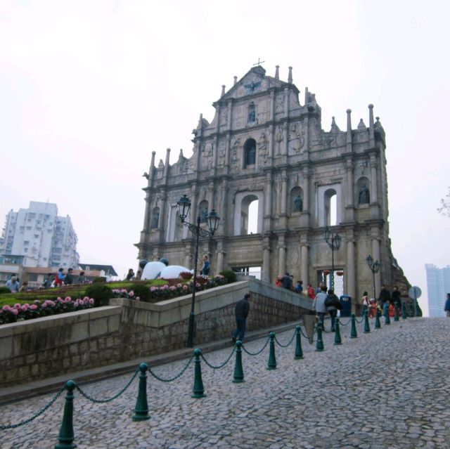 Ruins of St Paul's in Macau 